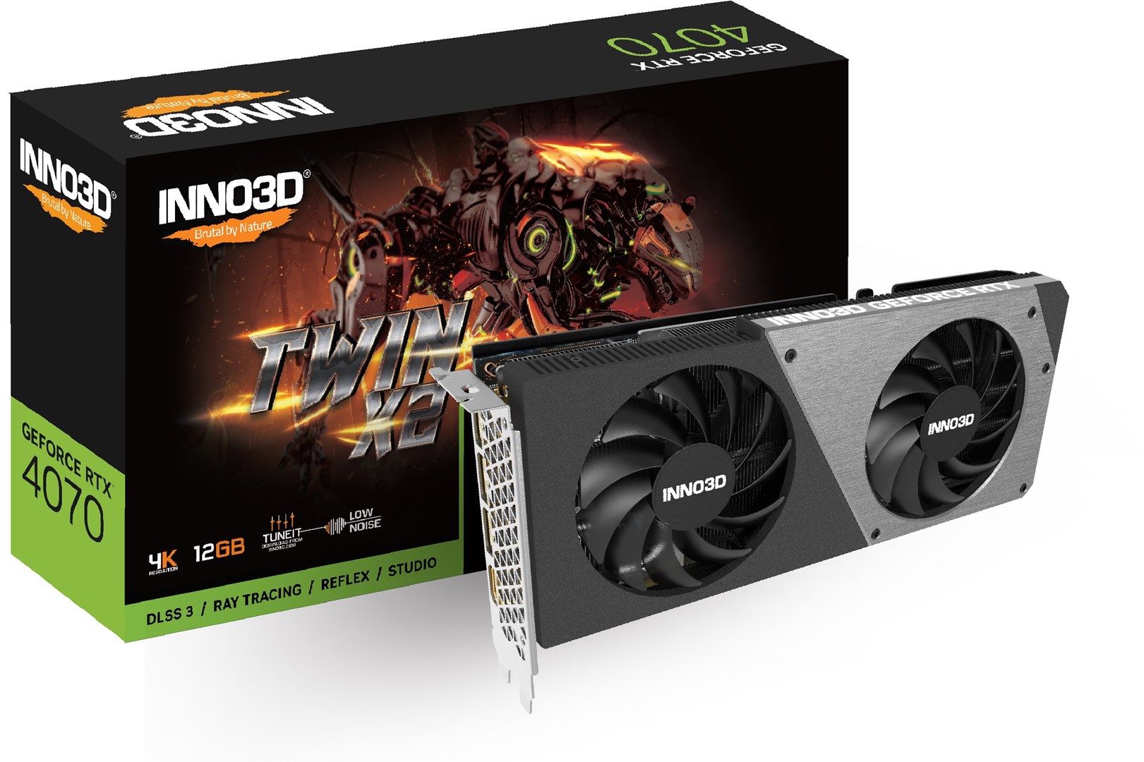 Kartë grafike Inno3D NVIDIA GeForce RTX 4070, 12 GB GDDR6X
