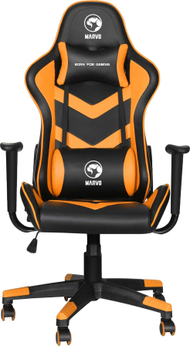 Karrige gaming Marvo CH-106, ergonomike, e portokalltë
