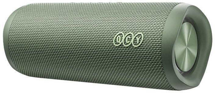 Altoparlant portativ Bluetooth QCY SP7, IPX7, stereo, i gjelbër