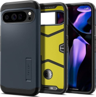 Mbrojtëse telefoni Spigen Tough Armor për Google Pixel 9 Pro XL, dy shtresa, Metal Slate