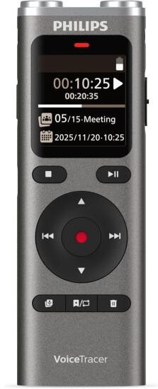 Diktafon Philips DVT2075, 8GB, stereo, gri