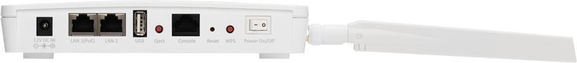 Access Point EdiMax WAP1750, WPA2, WiFi 5, 2.4/5GHz, i bardhë