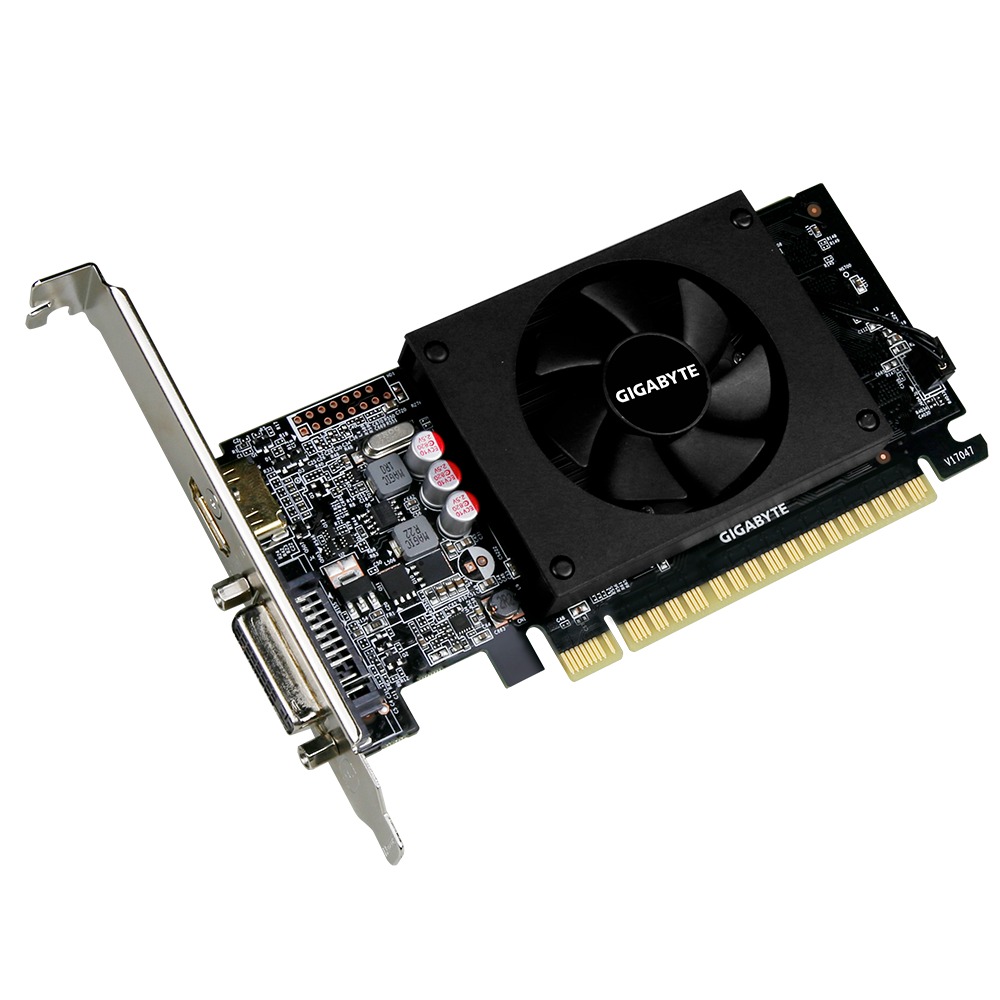 Kartelë grafike Gigabyte NVIDIA GeForce GT 710, 2GB GDDR5, e zezë