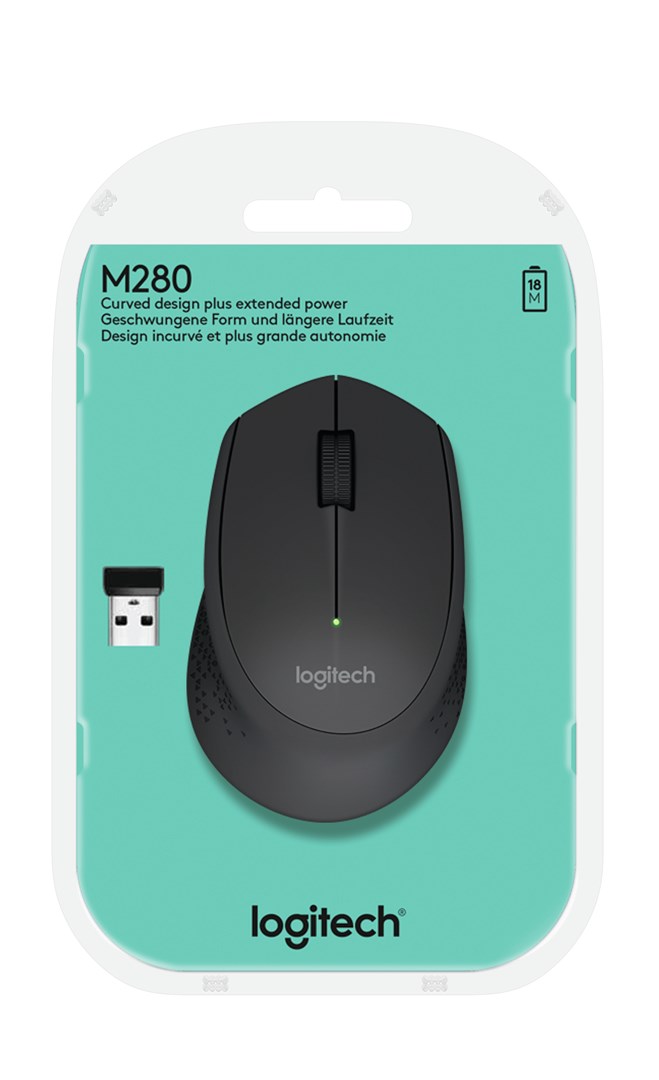 Глувче Logitech M280, RF Wireless