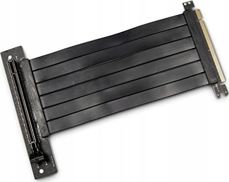 Kabllo riser PCIe Inter-Tech RC-01, 3.0 x16, 200mm, e zezë