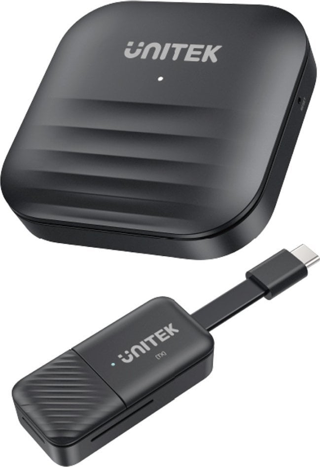 HDMI предавател без кабли Unitek V1184A01, до 50 m, Full HD, црн