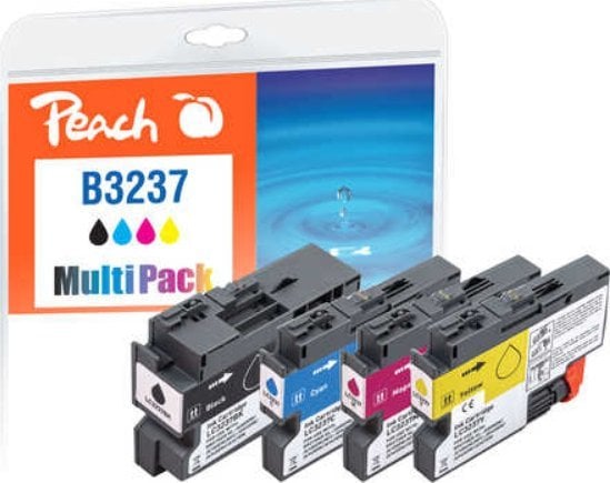 Kutí bojë Peach 321008, set 4 kartrica, e zezë cyan magenta e verdhë