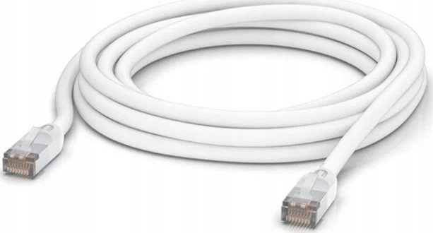 Kabllo rrjeti Ubiquiti UACC-CABLE-PATCH-OUTDOOR-5M-W, Cat5e, 5m, e bardhë