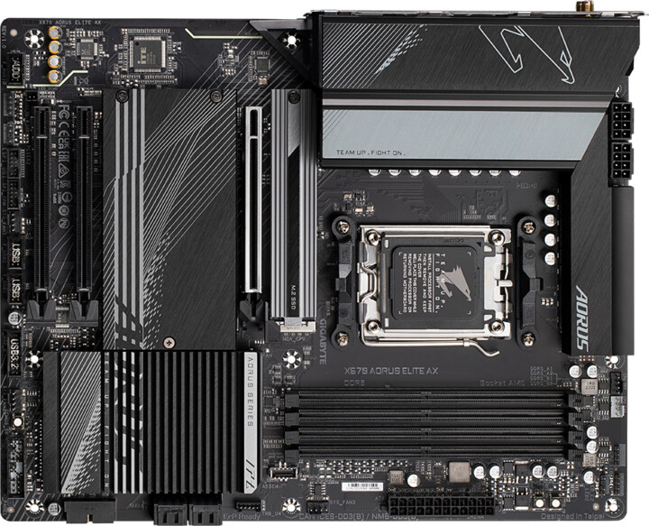 [OUTLET] Pllakë amë GIGABYTE X670 AORUS ELITE AX - AMD X670