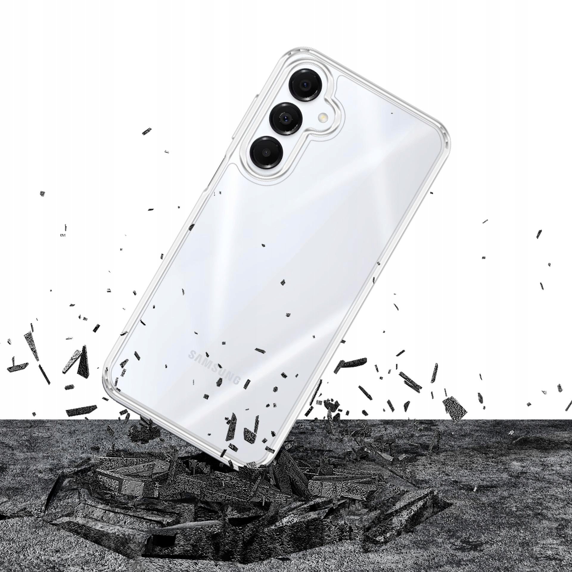 Futrollë 3mk Armor për Samsung Galaxy A17 5G 4G, transparente