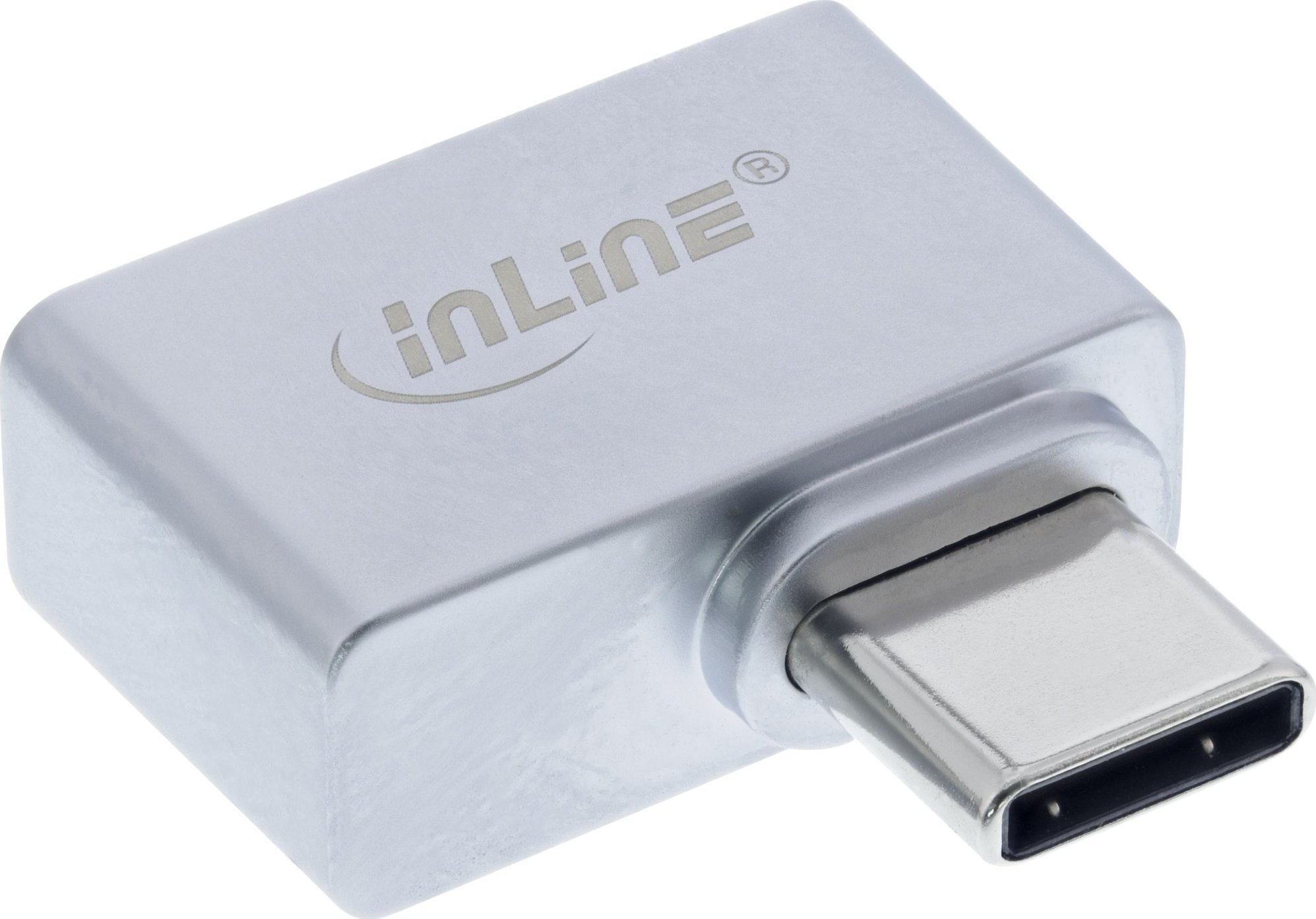 Скенер за отпечатоци од прсти InLine USB Type C, Windows Hello, црн