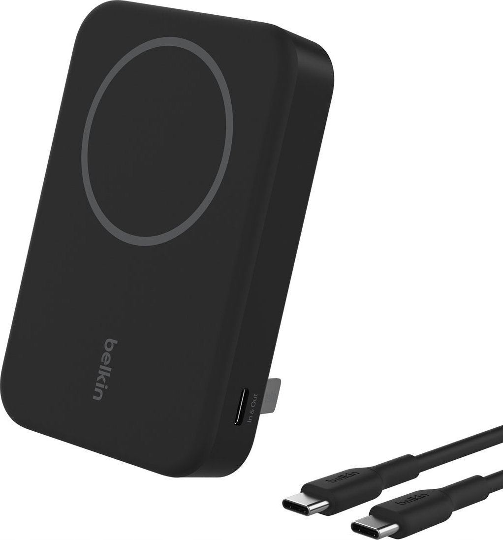 Power bank безжичен Belkin BoostCharge Pro, 10000mAh, 15W, црн