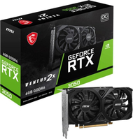 Kartelë grafike MSI GeForce RTX 3050 VENTUS 2X E 6G OC