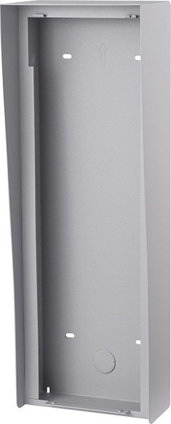 Strehë mbrojtëse Hikvision DS-KAB10-D, çelik inoks, montim sipërfaqësor, gri e çelët