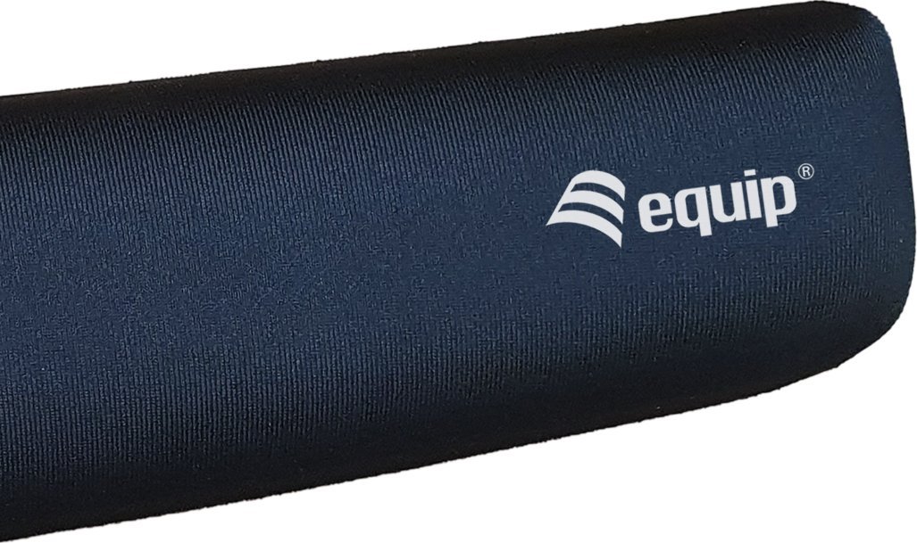 Mbështetëse kyçi për tastierë Equip, ergonomike, Memory Foam, e zezë