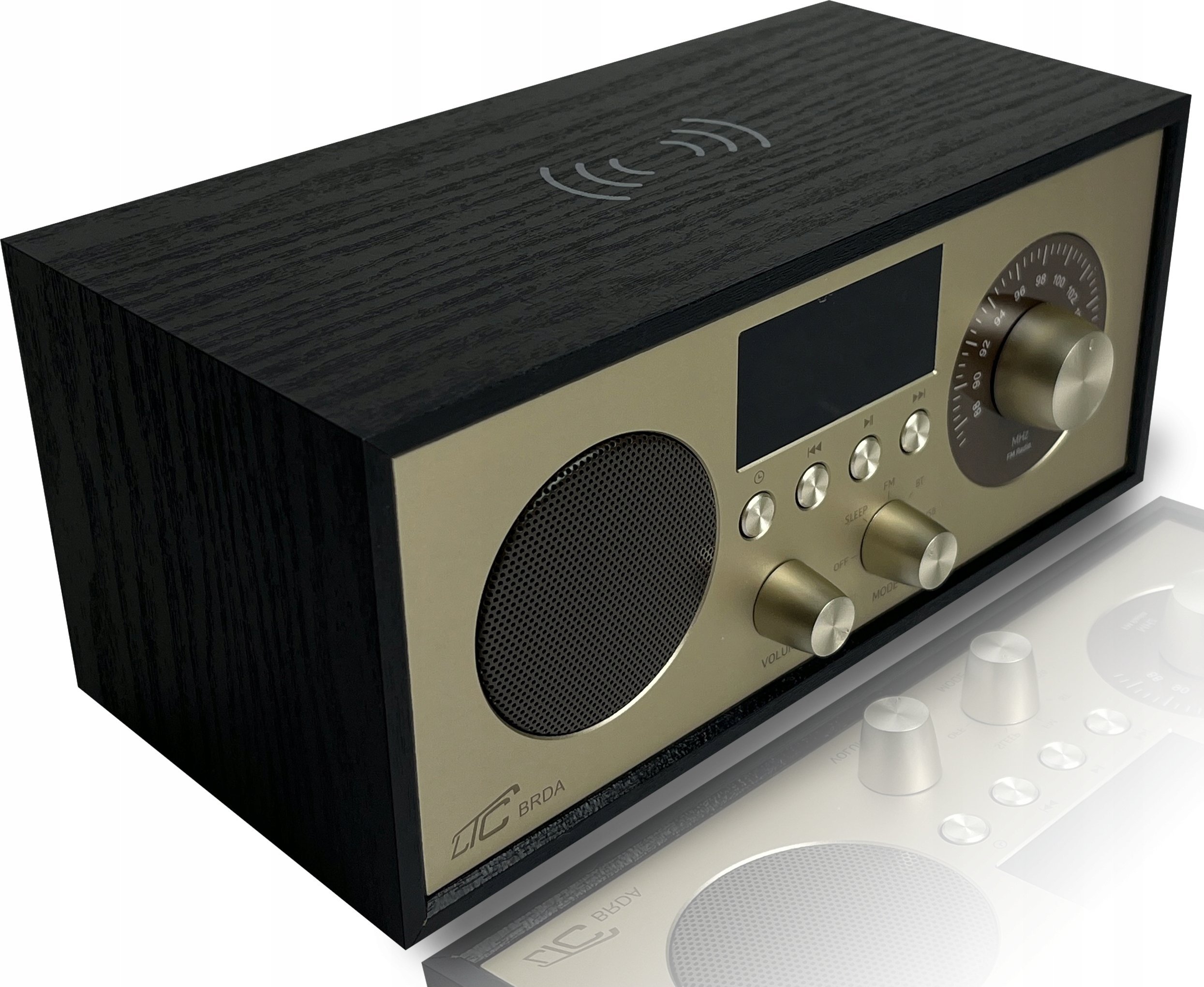 Radio portative LTC BRDA, Bluetooth, FM, karikim wireless 10W, zi ari