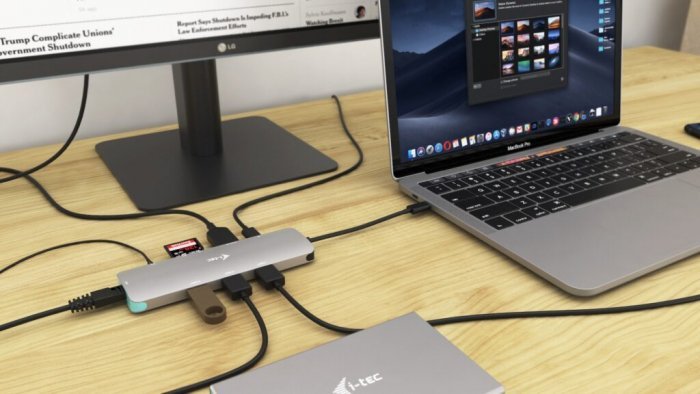Dok USB C i-TEC MetalNanoDock, 4K HDMI, PD 100W, gri metalik