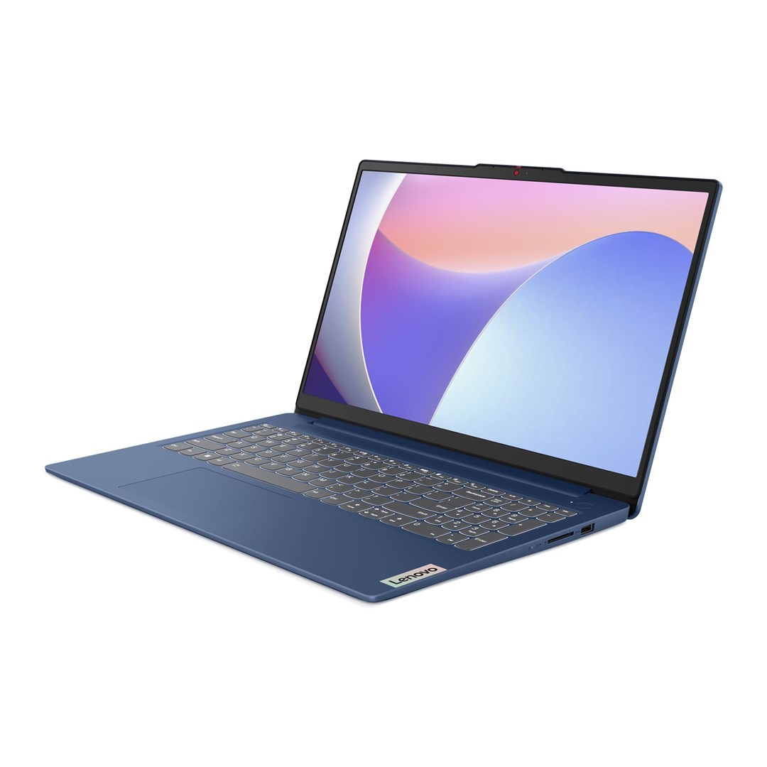 Laptop Lenovo IdeaPad Slim 3 15IRU8, Intel Core i3-1315U, 15.6", 8GB LPDDR5, 512GB SSD, Intel UHD Graphics, i kaltër