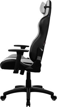 Karrige gaming Arozzi Avanti Soft Fabric, ergonomike, gri e hapur
