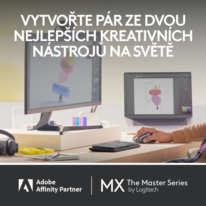 Глувче Logitech MX Master 3S за Mac, сиво