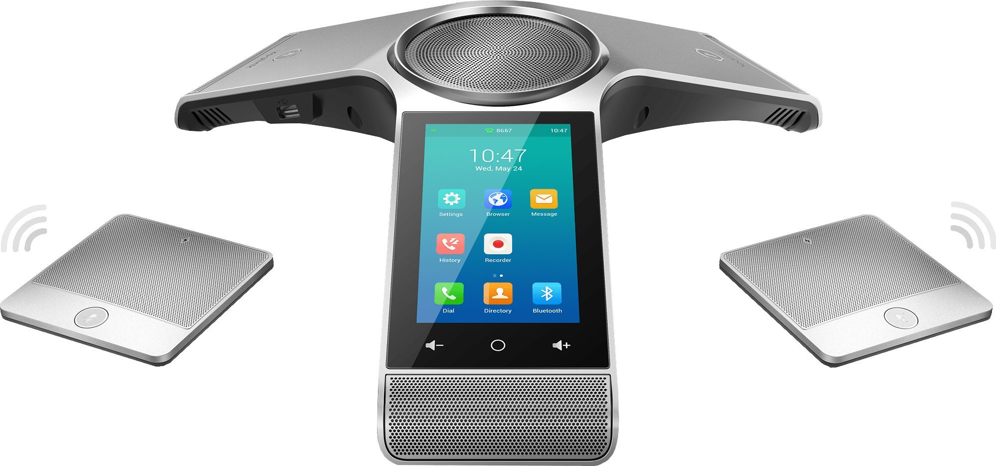 Telefon konferencash Yealink CP960, me mikrofonë të integruar, me altoparlant, gri