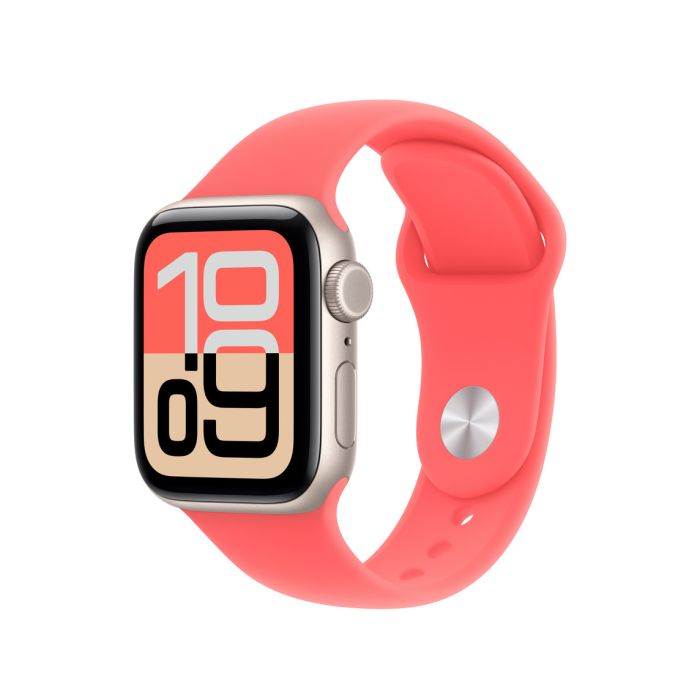 Apple Watch 40mm Sport Band, Bright Guava - S/M (SEASONAL)