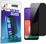 Xham mbrojtës privatësie Grizz SecretGlass për Samsung Galaxy A22s 5G, xham qeramik, rezistent ndaj gërvishtjeve, transparent