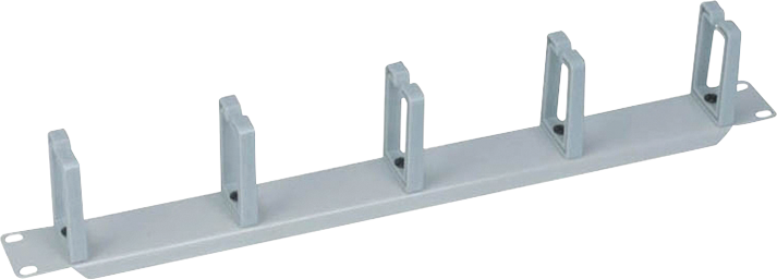 Organizues kabllosh LogiLink OR104G, 19" 1U, me mbajtëse, gri