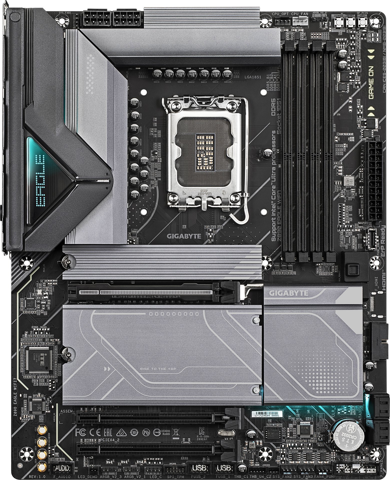 Motherboard GIGABYTE Z890 EAGLE WIFI7, ATX, DDR5, Wi Fi 7
