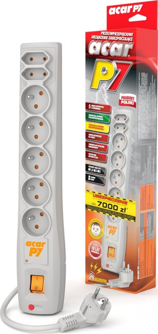 Kabllo zgjatuese Acar P7, 1.5m, e hirtë