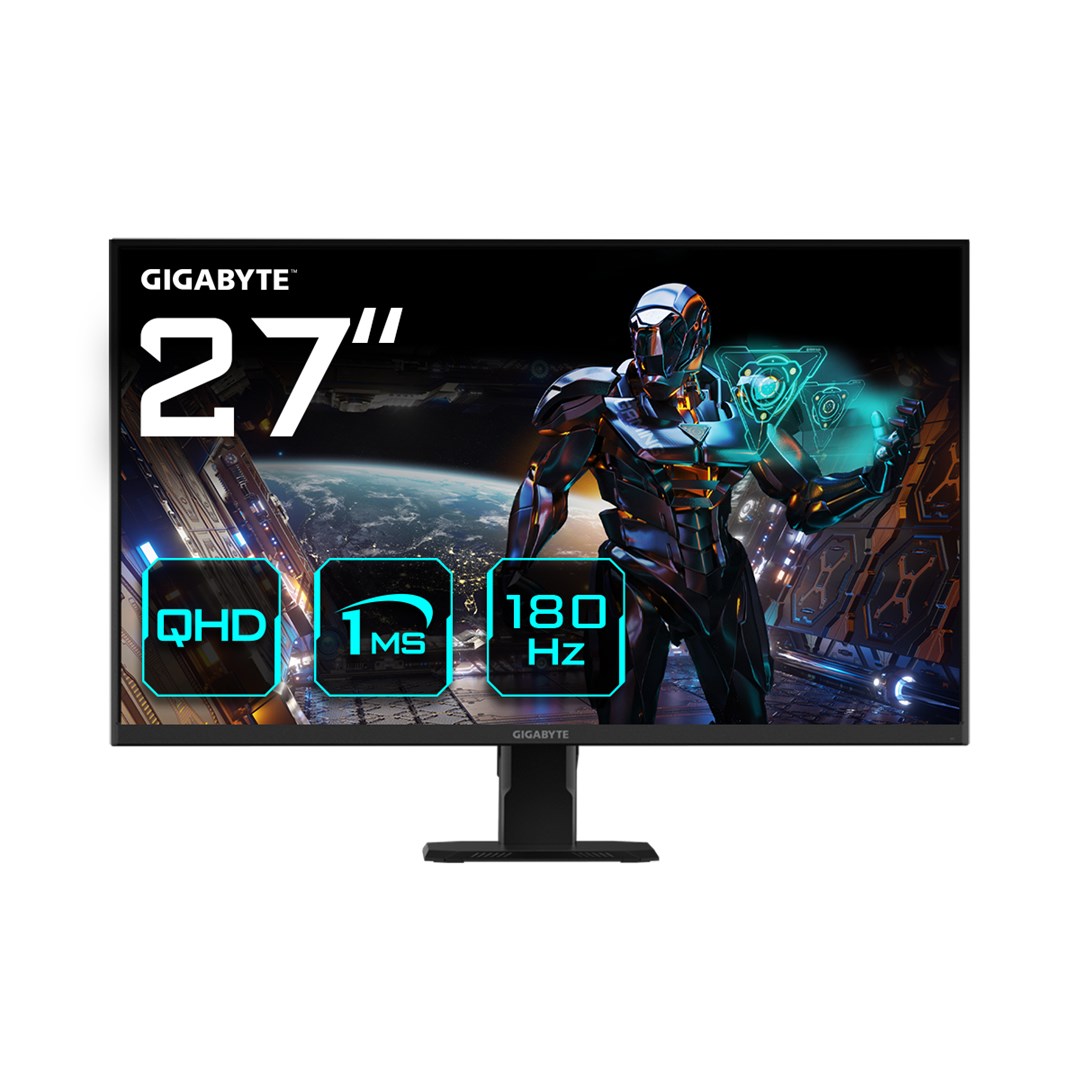 GIGABYTE GS27QA монитор, 27", QHD, 180 Hz, црн