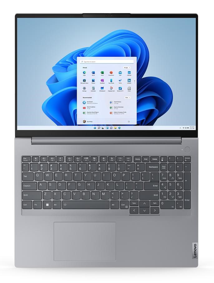 Лаптоп Lenovo ThinkBook 16, 16", AMD Ryzen 5, 8 GB RAM, 512 GB SSD
