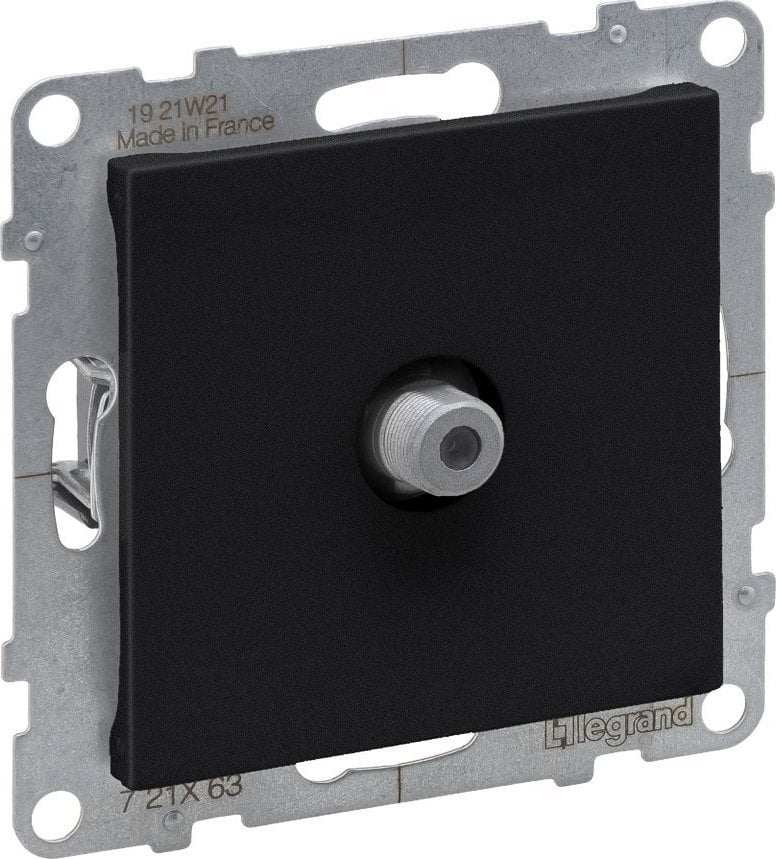 Prizë TV Legrand SUNO 721463, konektor F, 1.5 dB, e zezë