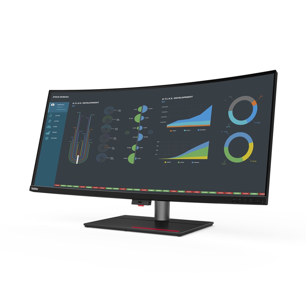 Monitor Lenovo ThinkVision P40w-20, 39.7”, 5K Ultra HD, i zi