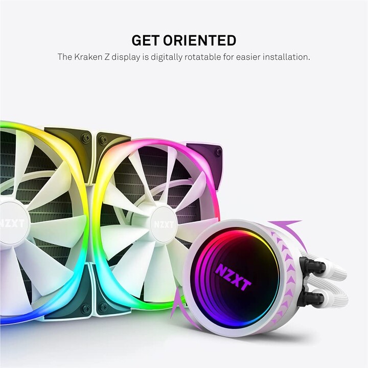 Ftohës NZXT Kraken X53 RGB, i bardhë