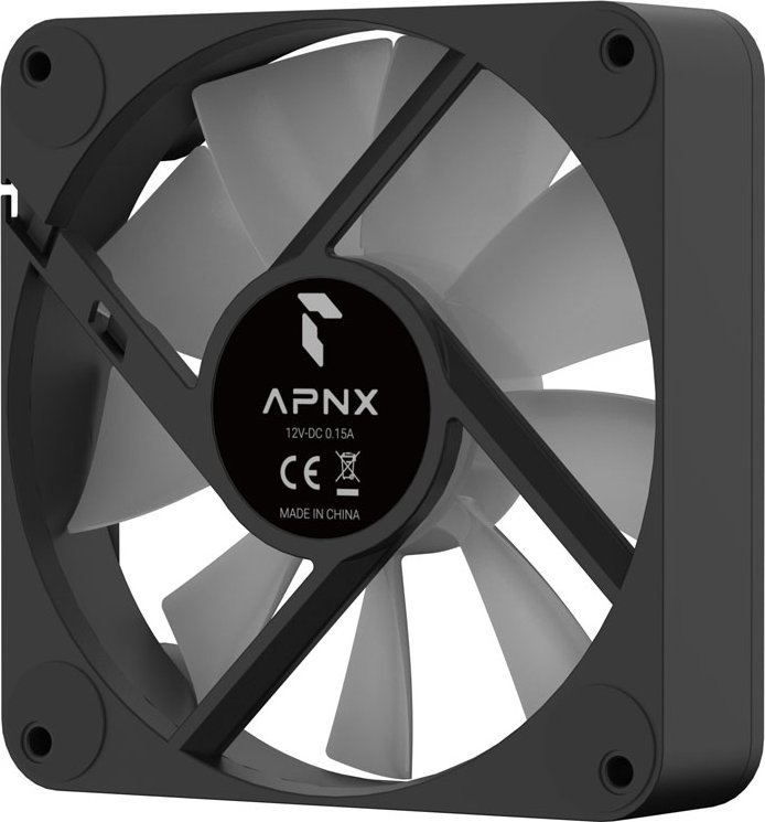Ventilator për PC APNX FP1-Q Quiet, 120mm PWM, ARGB, i zi
