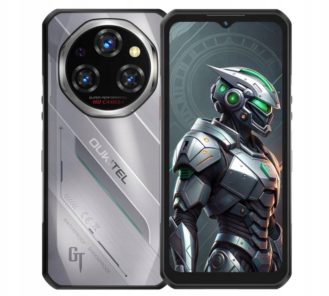 Telefoni Oukitel WP62, 512GB, rezistent ndaj goditjeve, i zi