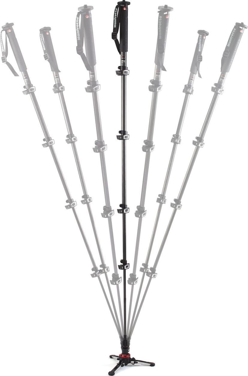 Монопод Manfrotto XPRO MVMXPROC5, 5 секции, јаглеродни влакна, црн