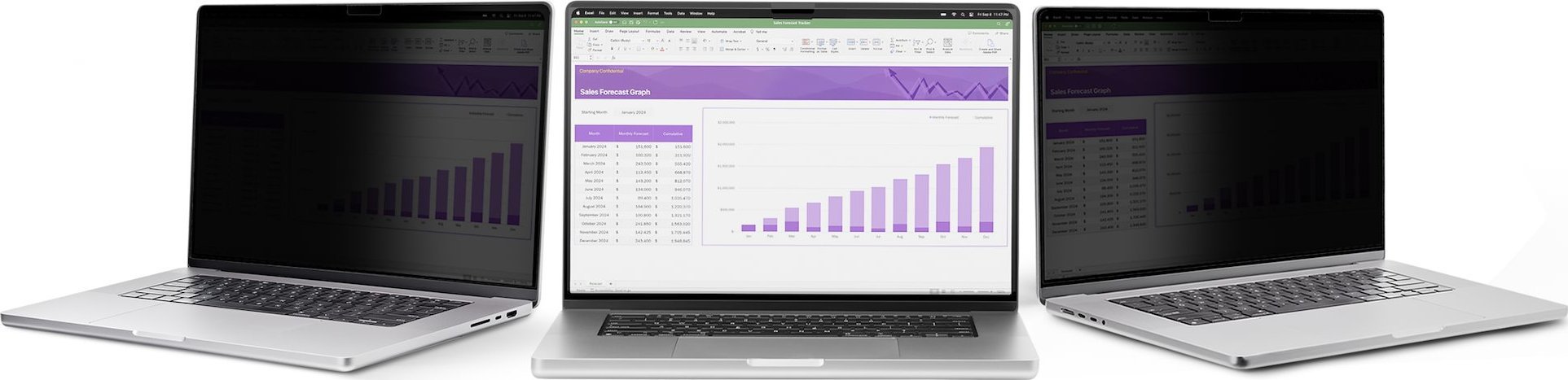 Filter privatësie StarTech.com për MacBook Pro 16", 2021 2023, magnetik, i kthyeshëm, anti refleks