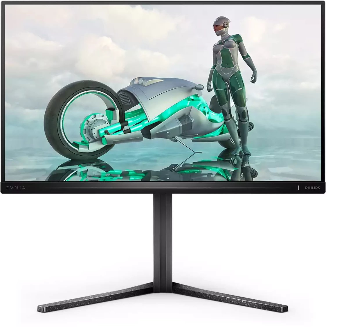 Monitor gaming 24.5", 300Hz, me rregullim lartësie, i zi