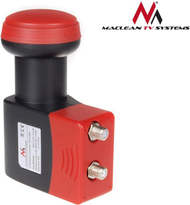 Konvertues satelitor Maclean Twin MCTV-670, i zi / i kuq Konvertues satelitor Maclean Twin MCTV-670, i zi / i kuq