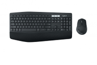 Set tastierë dhe maus Logitech MK850, 1000 DPI, Bluetooth/USB, i zi