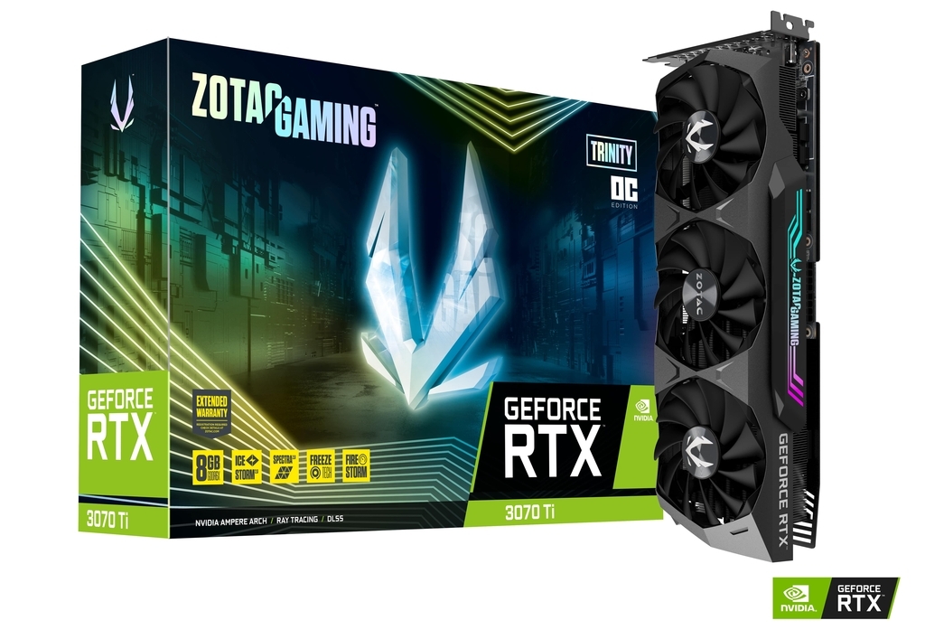 Kartelë grafike Zotac Gaming Geforce RTX 3070 Ti Trinity OC 8GB GDDR6X