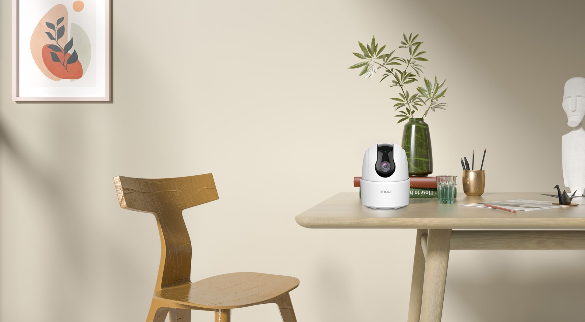 Kamera Wi-Fi Dahua IMOU Ranger 2C, 2MP, 360°, e bardhë