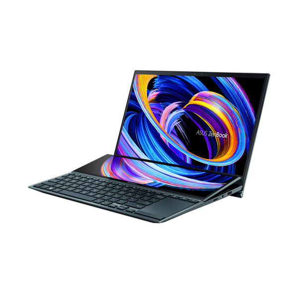 Лаптоп - ASUS ZenBook Duo 14 UX482EGR-HY356W (14") Touchscreen Full HD Intel® Core™ i7 32 GB LPDDR4x-SDRAM 1000 GB SSD NVIDIA GeForce MX450 Син