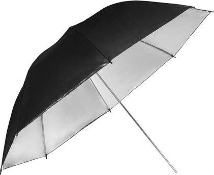 Çadër reflektuese studio GlareOne Umbrella Silver, 76 cm, argjendi e zezë
