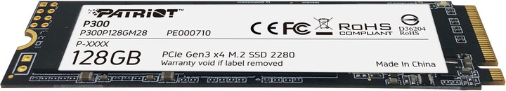 Disk SSD Patriot P300, M.2, 128GB