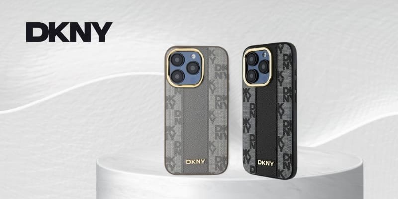 Mbulesë telefoni DKNY DKHMP14LPCPVSLE për iPhone 14 Pro 6.1", lëkurë eko, MagSafe, bezhë