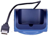 Ngarkues tavoline Alcatel Lucent 3BN67371AA, për telefon DECT 8244, me kabllo USB, blu