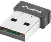 Përshtatës i rrjetit Lanberg, USB Nano N150, 150 Mbps (NC-0150-WI)